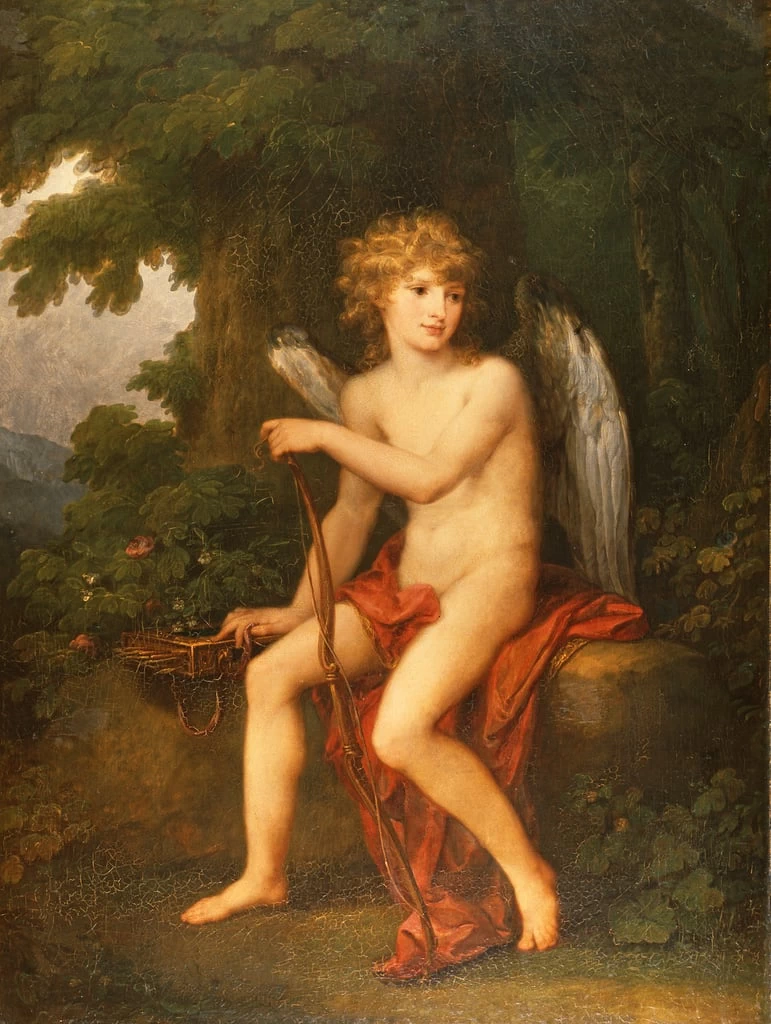 Angelika Kauffmann - 132, Ritratto del principe Henryk Lubomirski nel ruolo di Cupido, Lviv State Picture Gallery